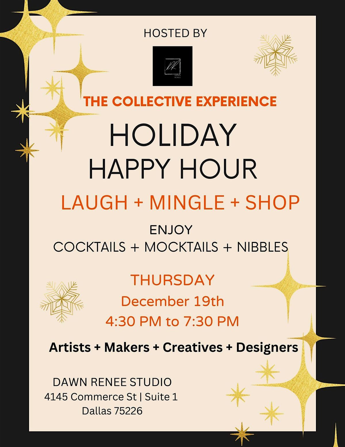 HOLIDAY HAPPY HOUR