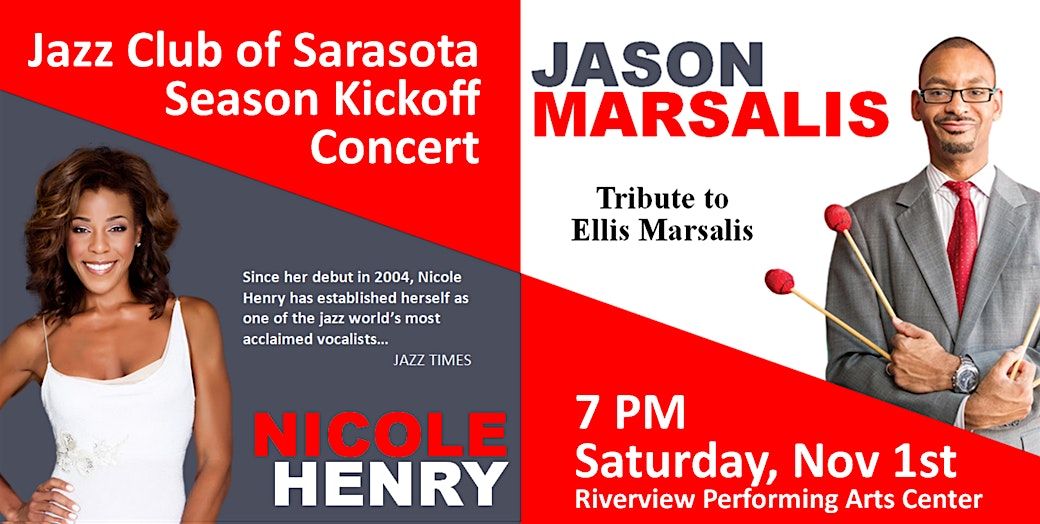 Jazz Club of Sarasota Season Kickoff Concert