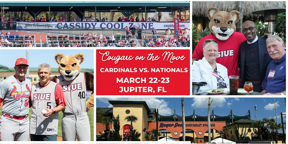 SIUE Cougars on the Move, Florida - Cardinals Spring Training & Happy Hour