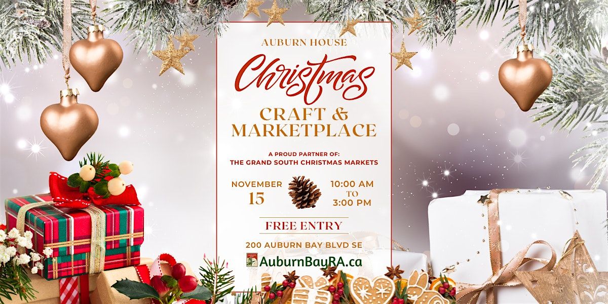 Auburn House Christmas Craft & Marketplace