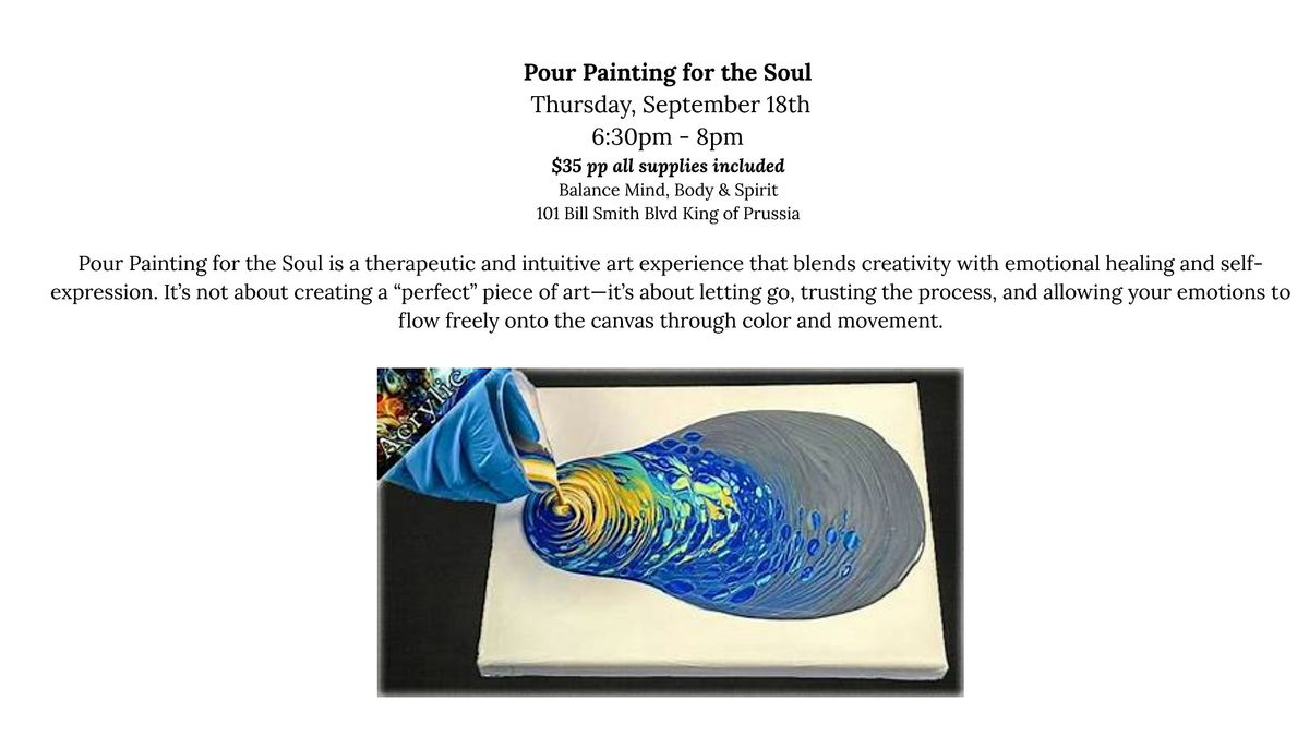 Pour Painting for the Soul