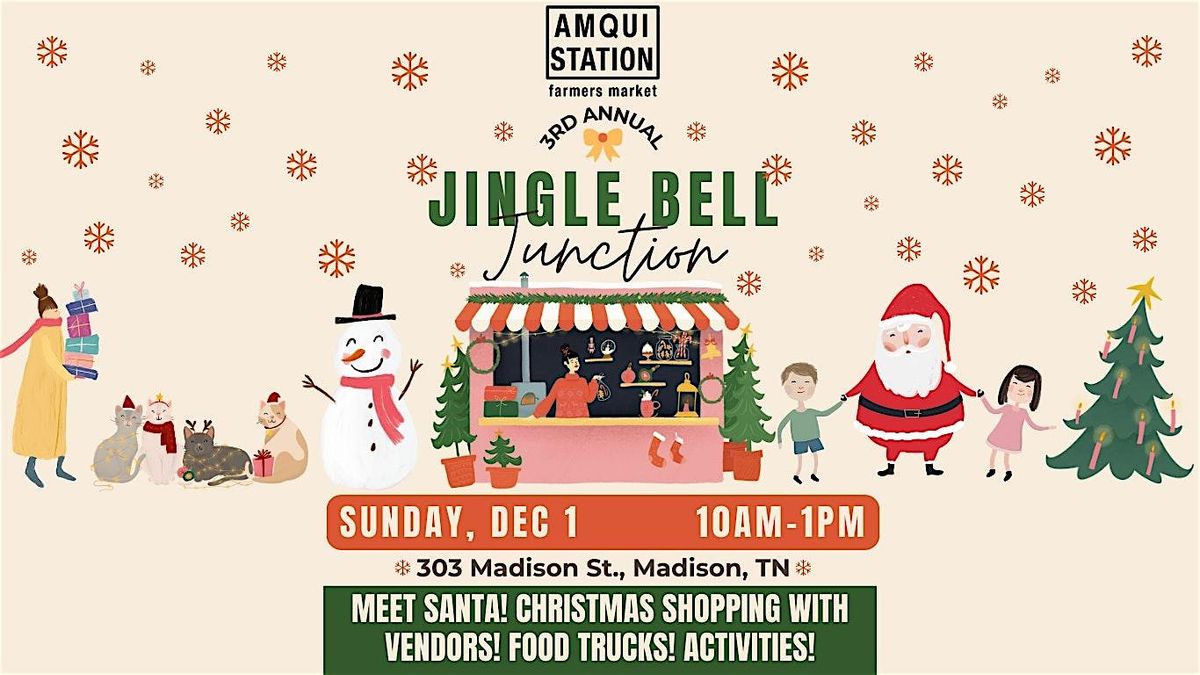 Jingle Bell Junction at Amqui Station Farmers Market