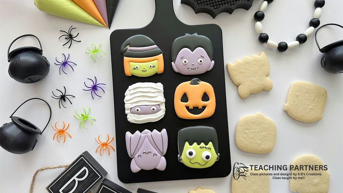 Silly Spooks Beginner Cookie Decorating Class!