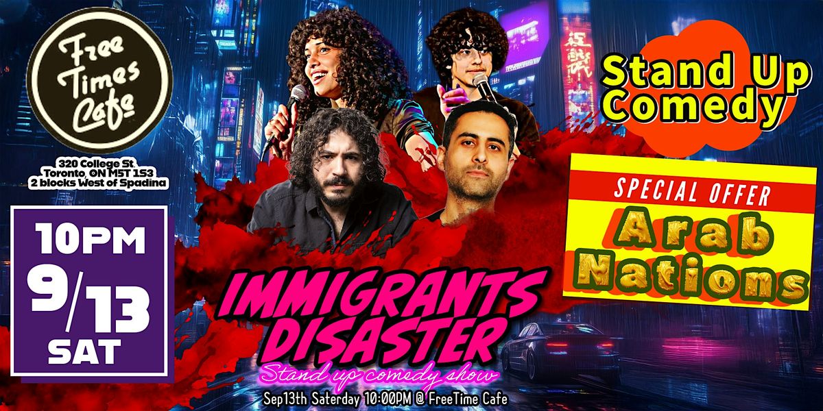 Immigrants disaster | STAND UP COMEDY SHOW!