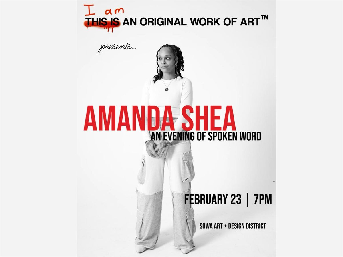 An Evening with Amanda Shea: Celebrating the Art Within Us