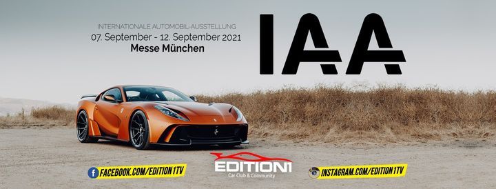 IAA 2021 \u2022 Internationale Automobil-Ausstellung in M\u00fcnchen