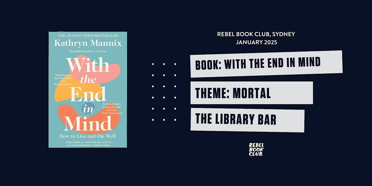 Rebel Book Club Sydney x Mortal