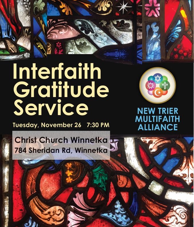 Annual Interfaith Gratitude \/ Thanksgiving Event