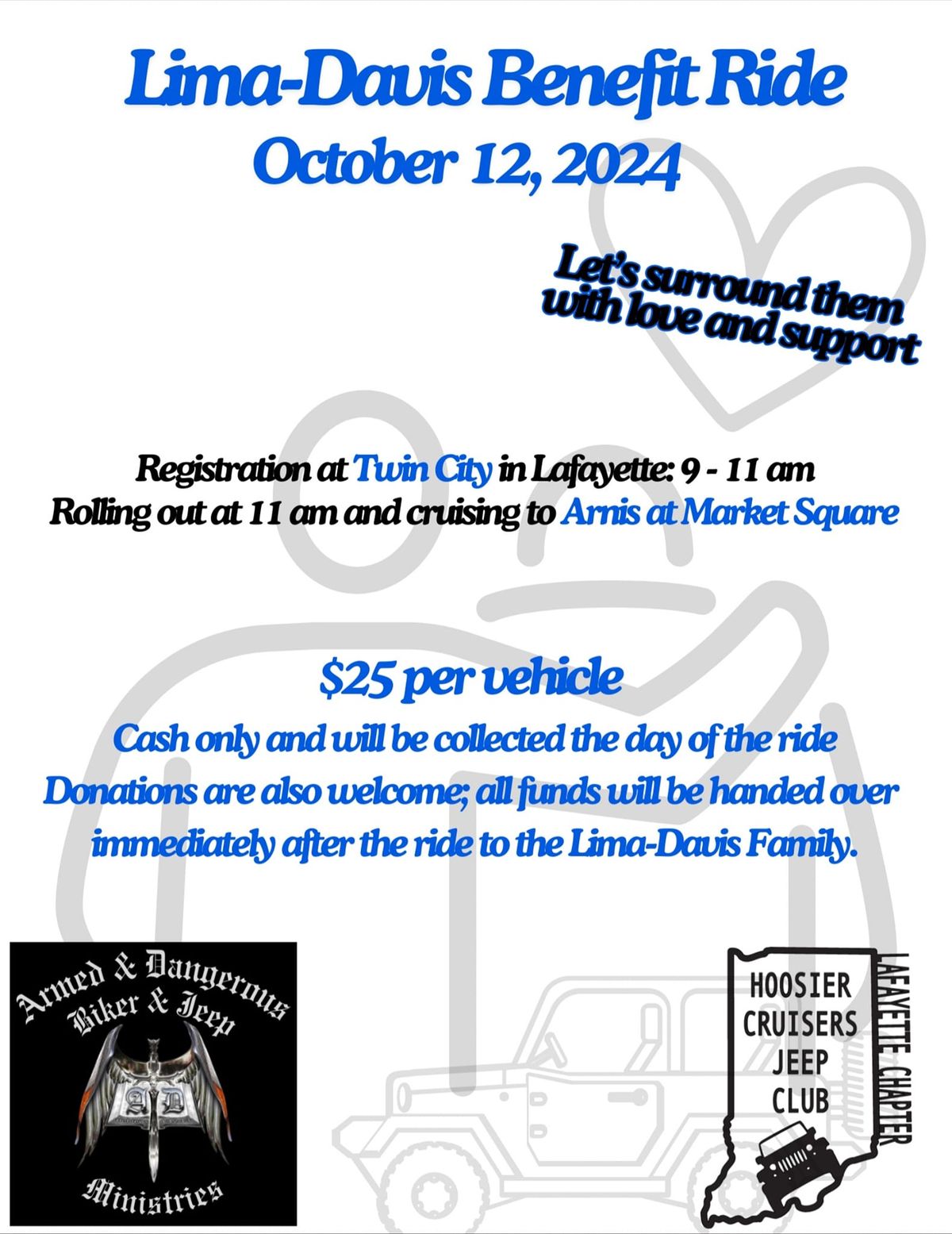 Lima-Davis Benefit Ride