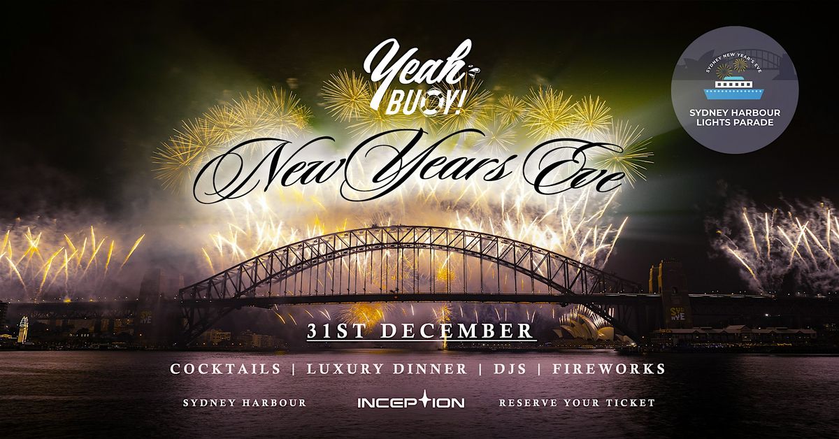 Yeah Buoy - New Years Eve - Luxury Fireworks - All-Inclusive Boat Party