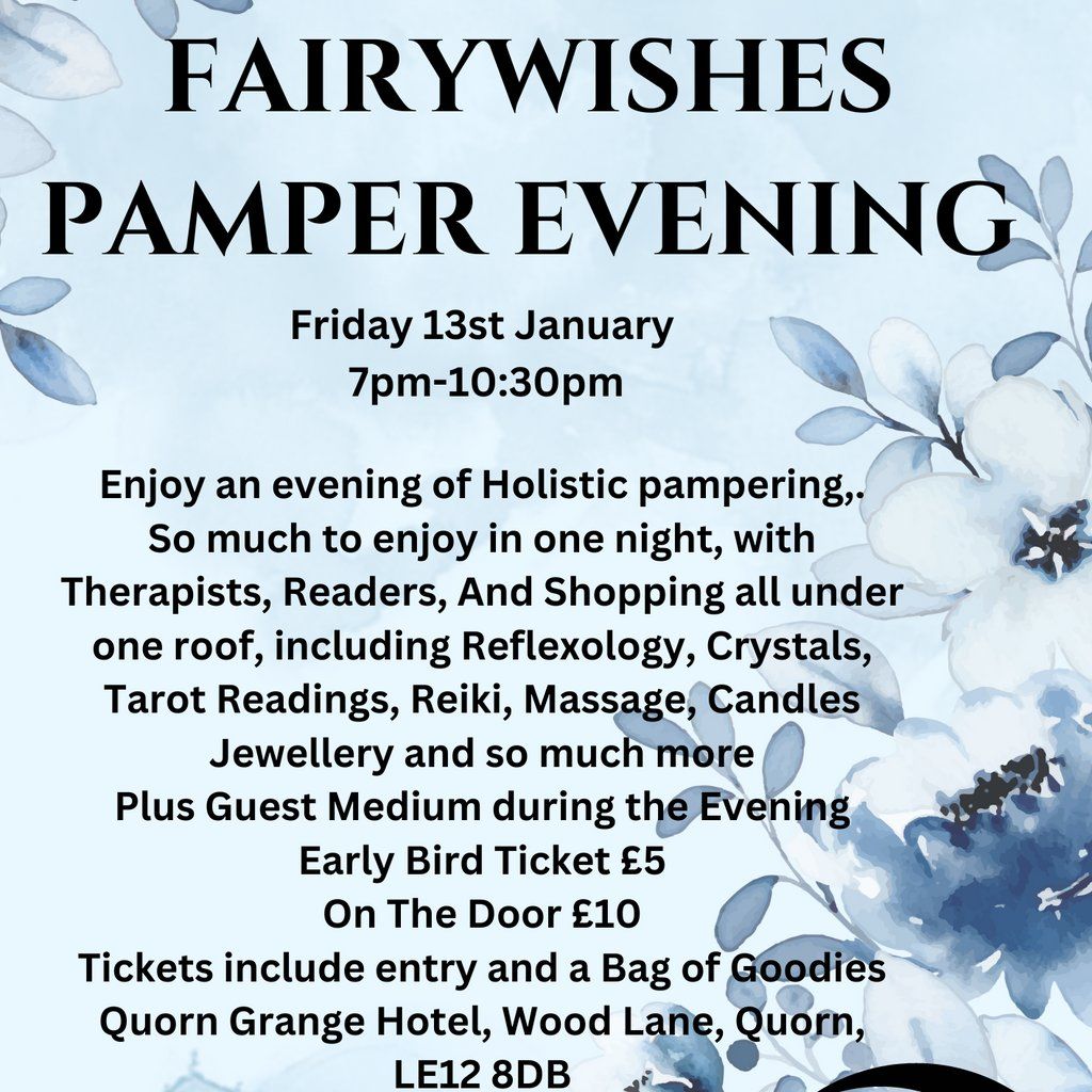 Fairywishes Holistic Pamper Evening