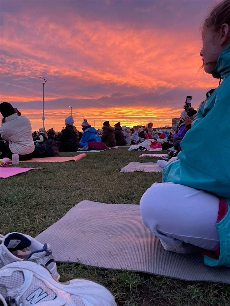 DC Gals Sunset Yoga