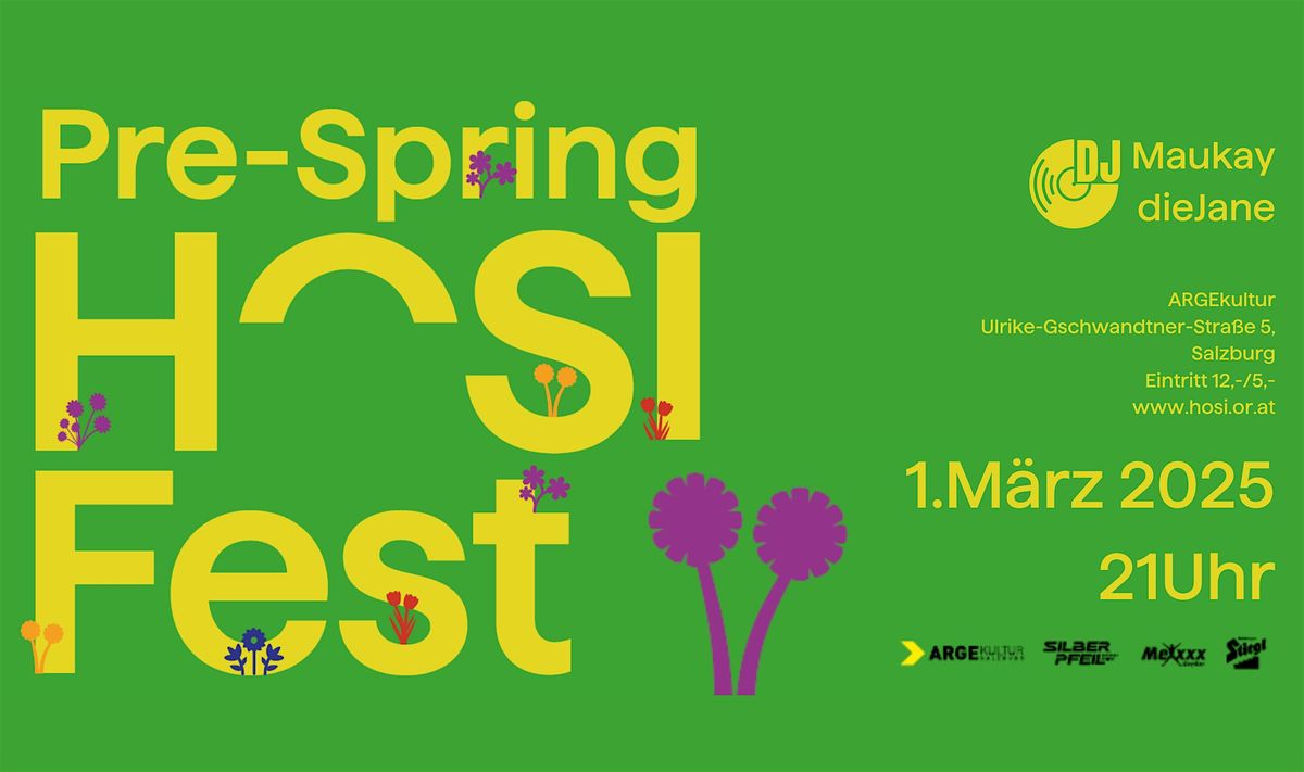 Pre-Spring HOSI Fest - regul\u00e4r