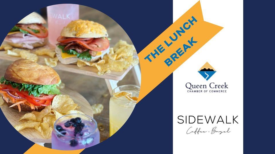 June Lunch Break, Sidewalk Coffee and Bagel Co., Queen Creek, 29 June 2023