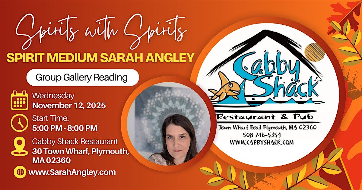 Spirits with Spirits at Cabby Shack Restaurant and Pub