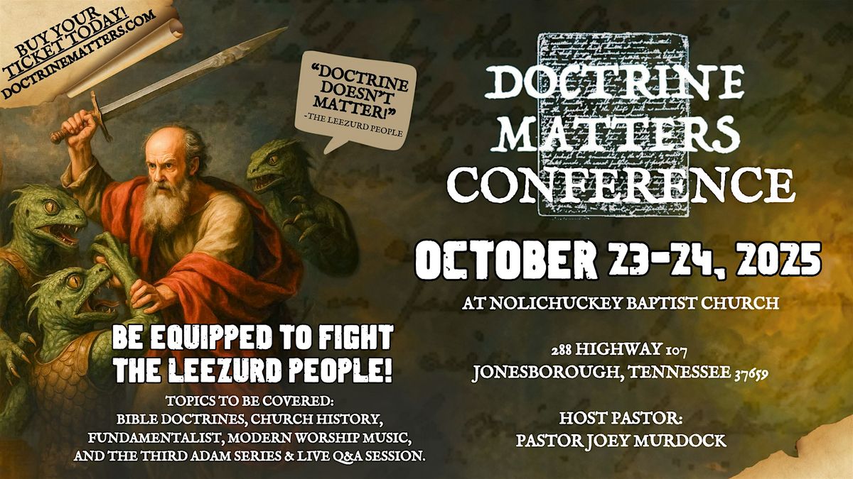 Doctrine Matters - Tennessee Conference 2025
