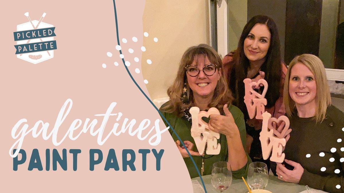 Galentines Paint Party 