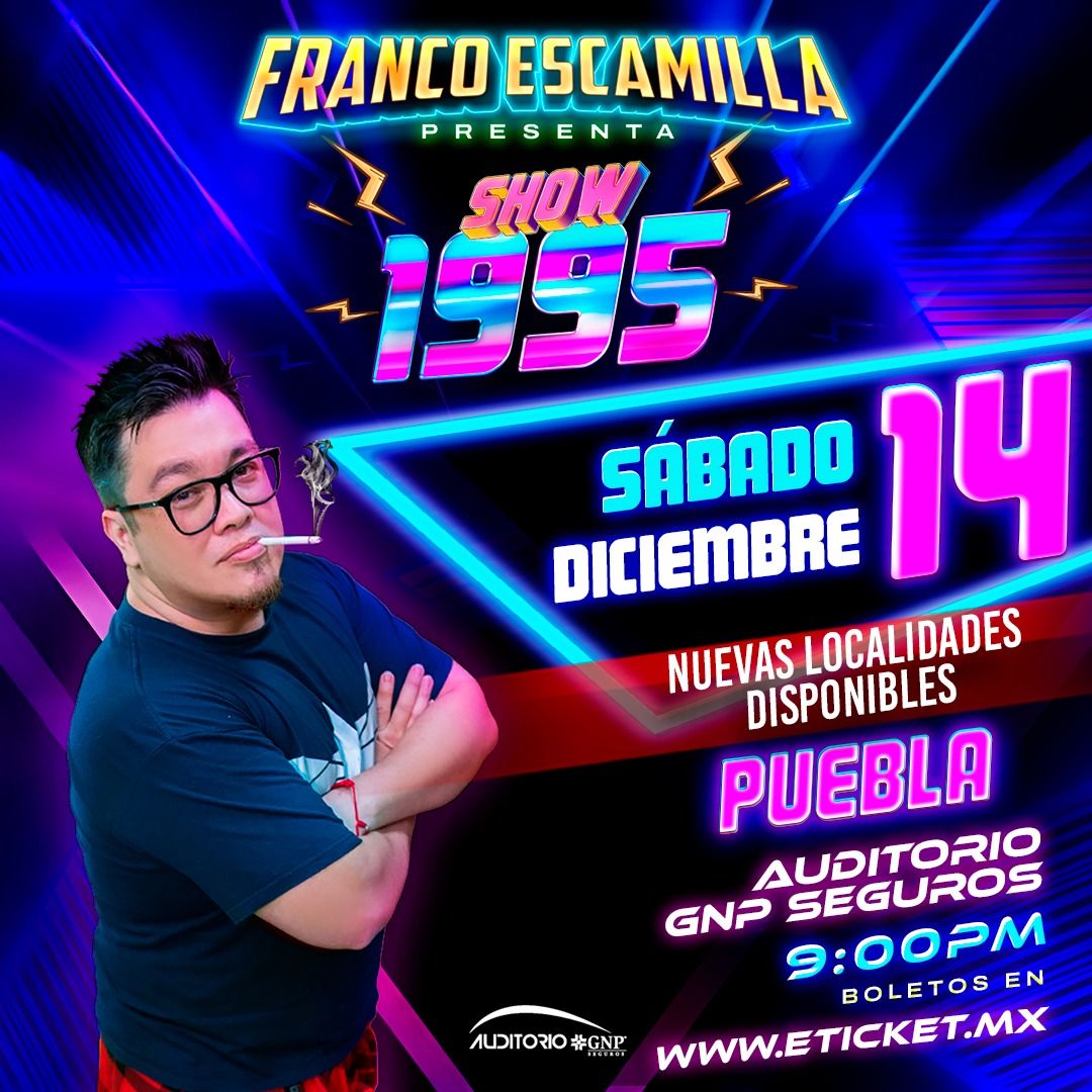 Franco Escamilla en Puebla - Show 1995