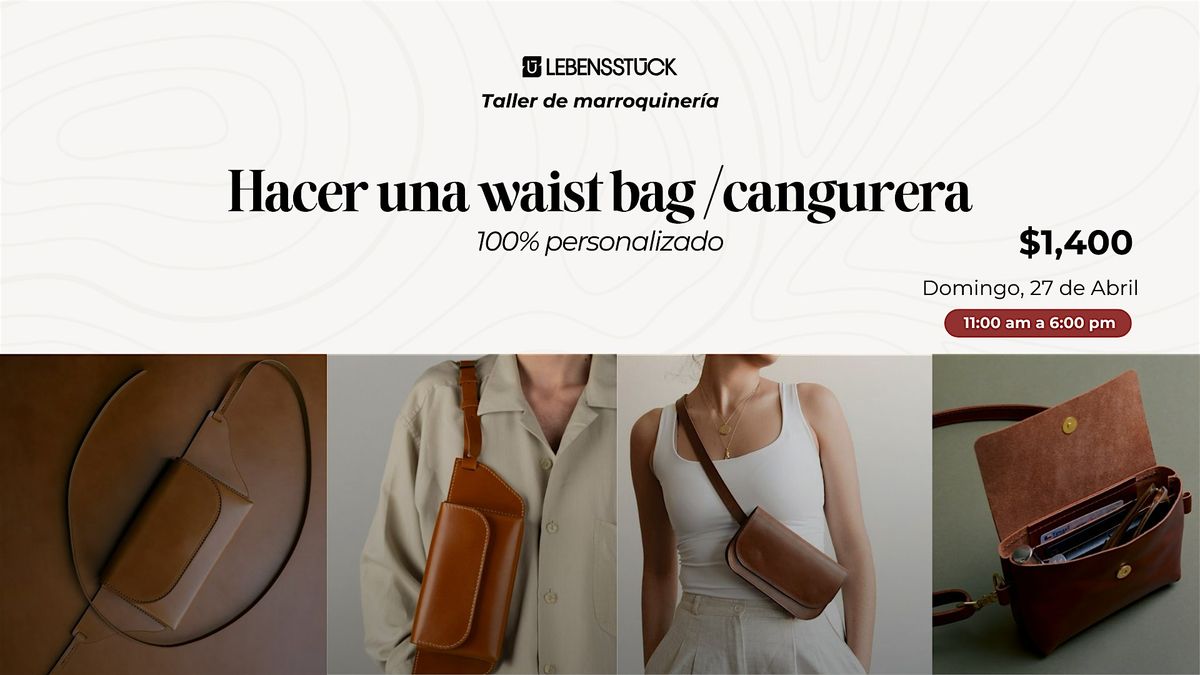 Hacer una waist bag \/cangurera