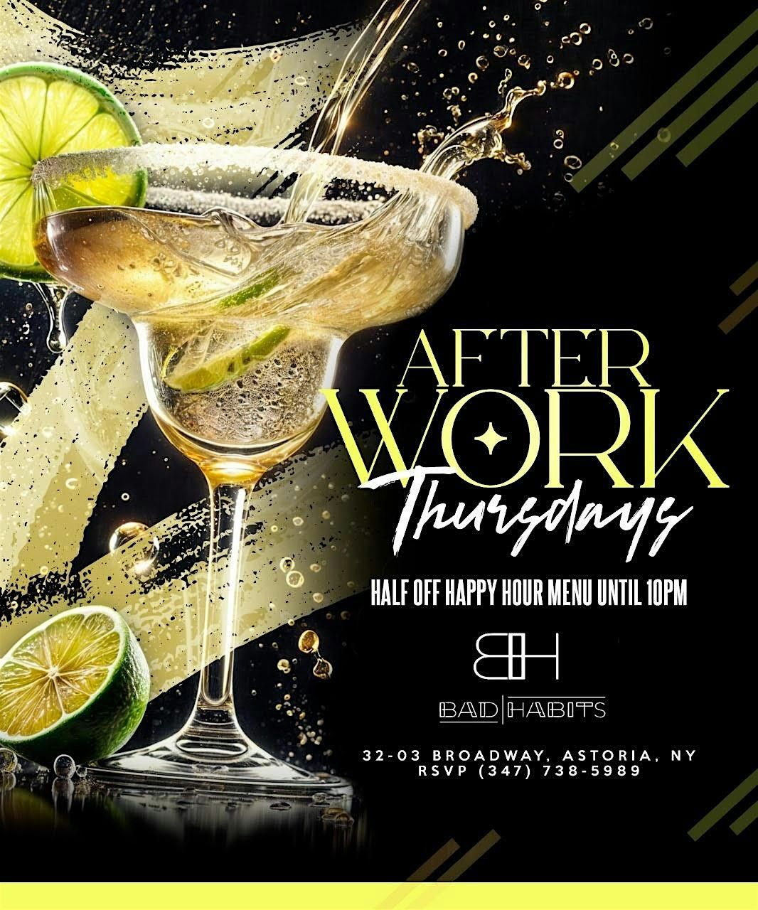 Afterwork Thursdays at Bad Habits