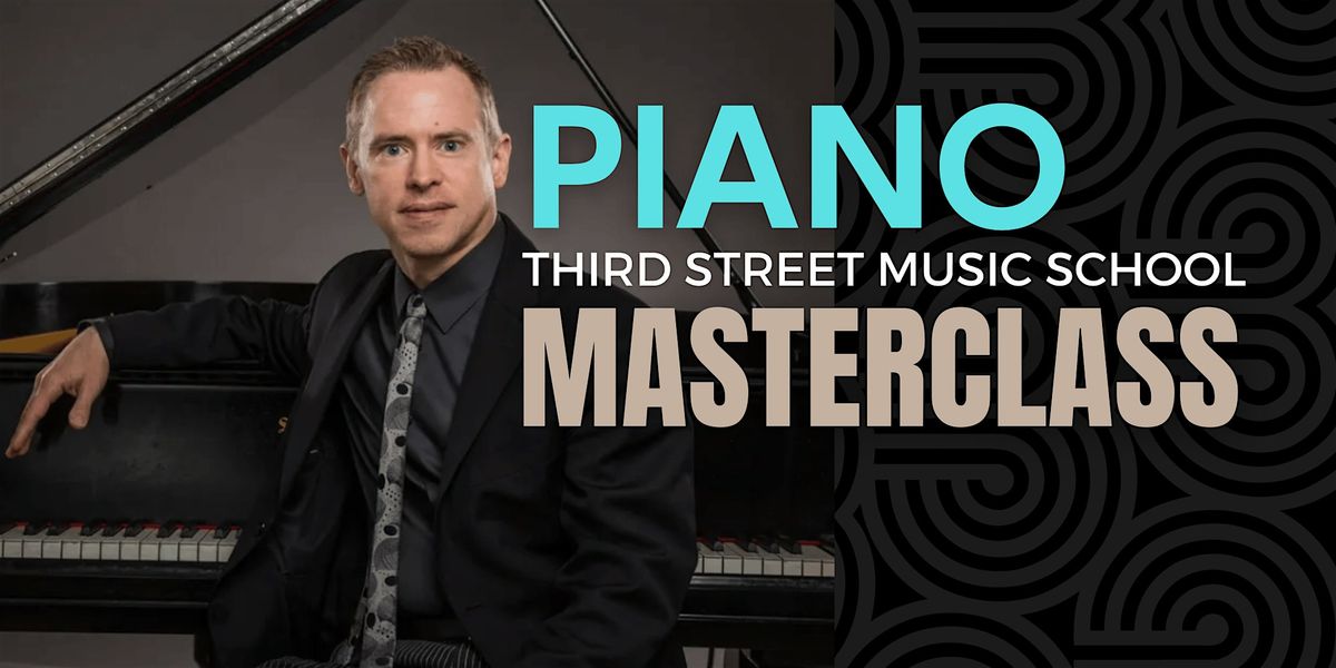 Piano Masterclass with  Geoffrey Burleson