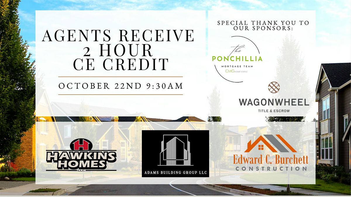 CE Credit for Real Estate Agents