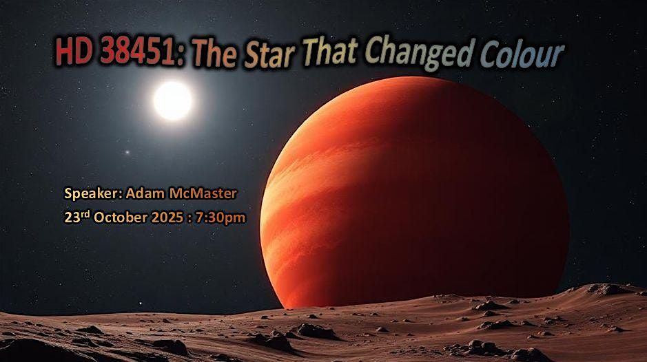 HD 38451: The Star that Changed Colour