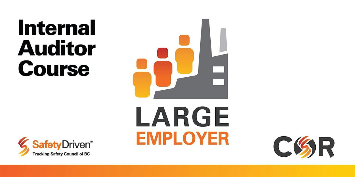 Large Employer Internal Auditor Course-April 2025 In-person OR Online