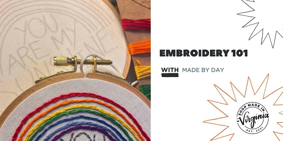 Embroidery 101