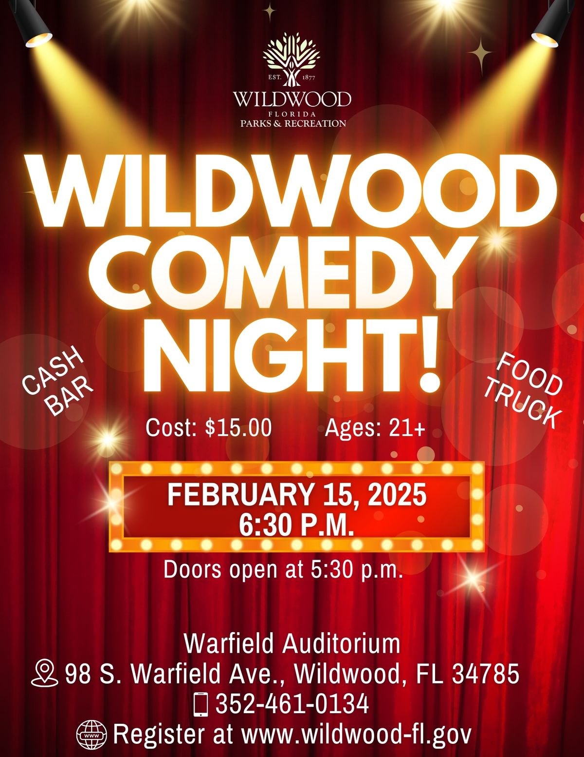 Wildwood Comedy Night