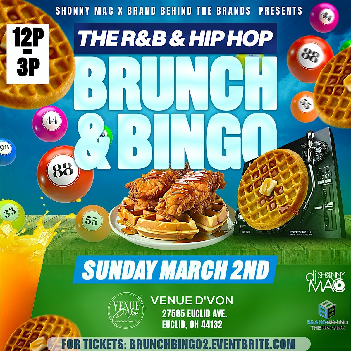 The R&B + Hip Hop Brunch & Bingo