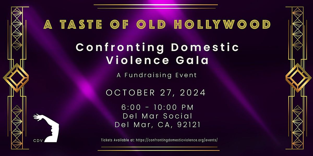 Confronting Domestic Violence Gala: A Fundraising Event - Oct. 27, 2024