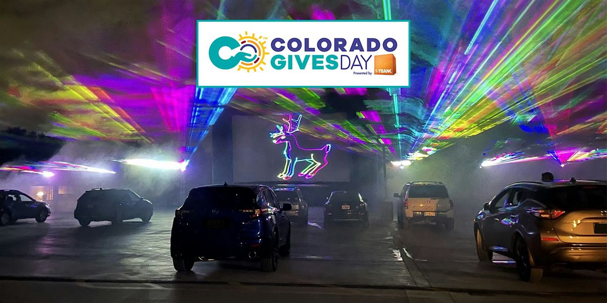 Light Up the Night for Colorado Gives Day - Drive-In Laser Show (COSPRNGS)