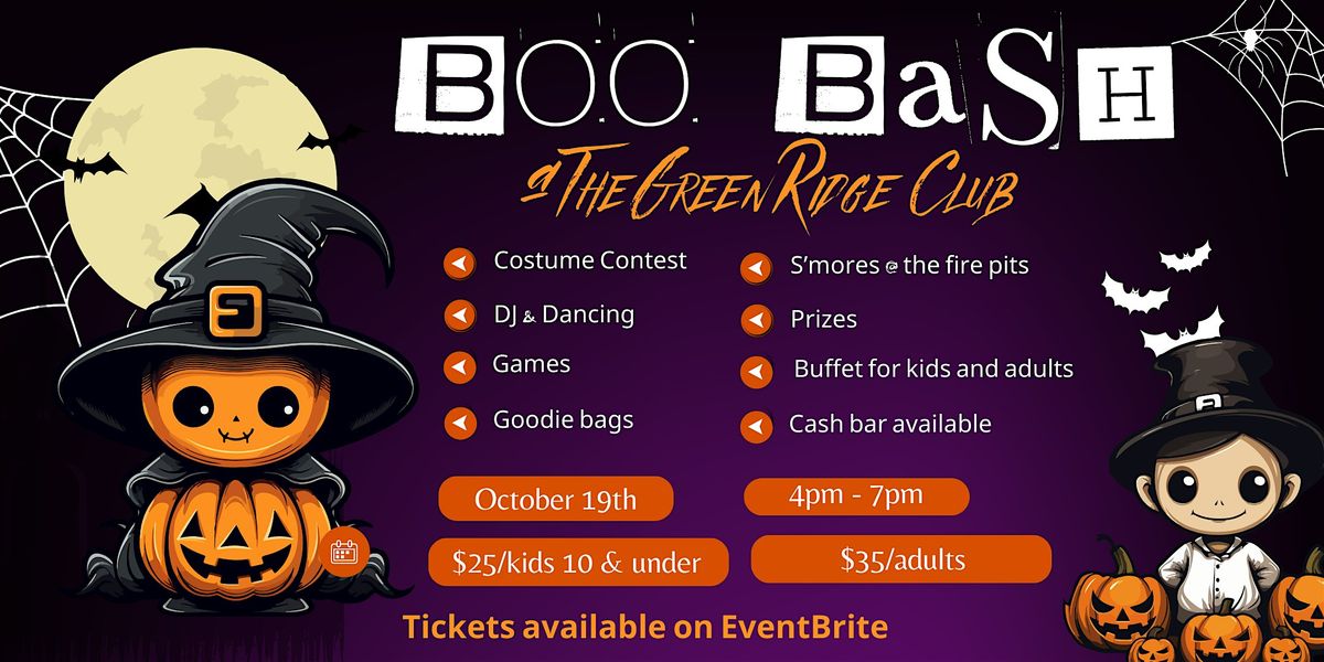 Boo Bash at The Green Ridge Club