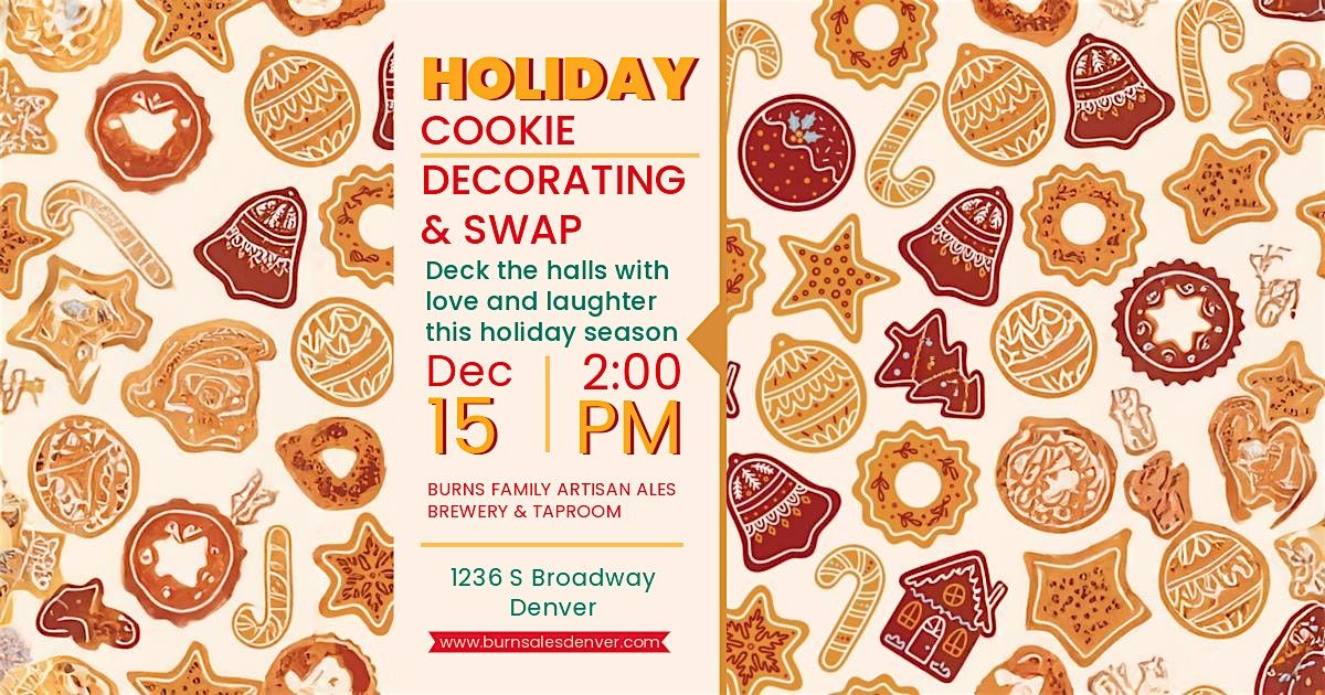 Holiday Cookie Swap & Decorating