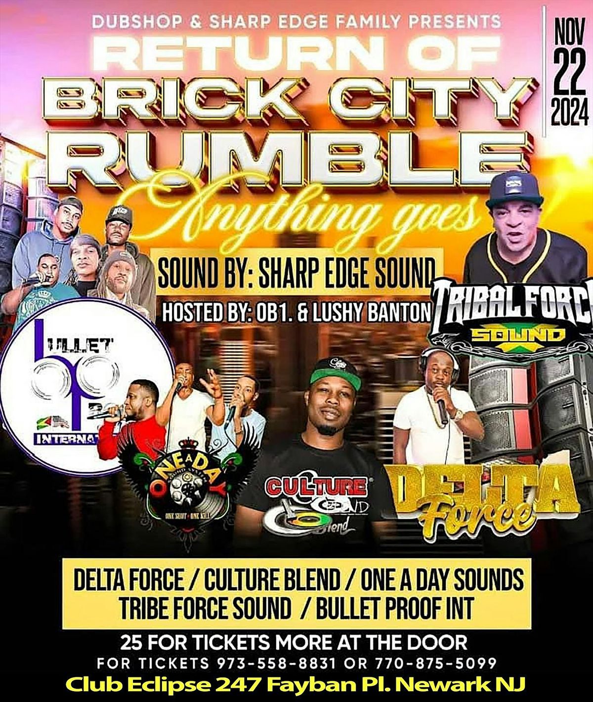 Brick city rumble Dubplate show case