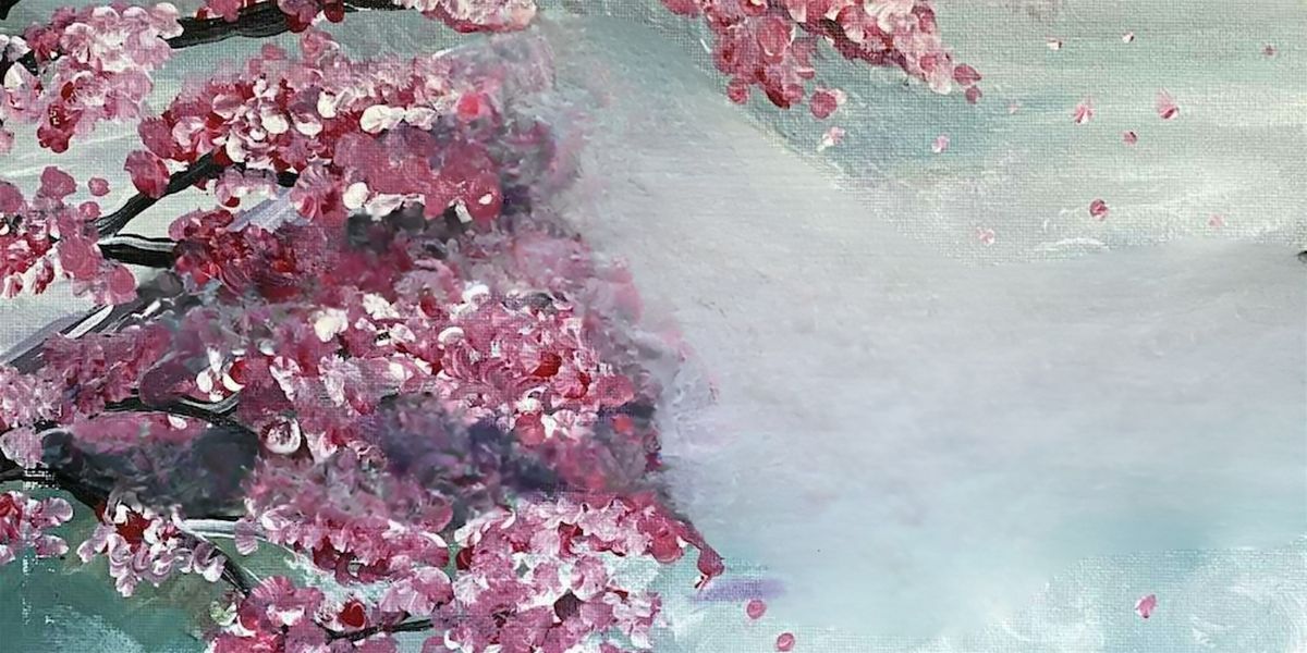 Cherry Blossom - Paint and Sip by Classpop!\u2122