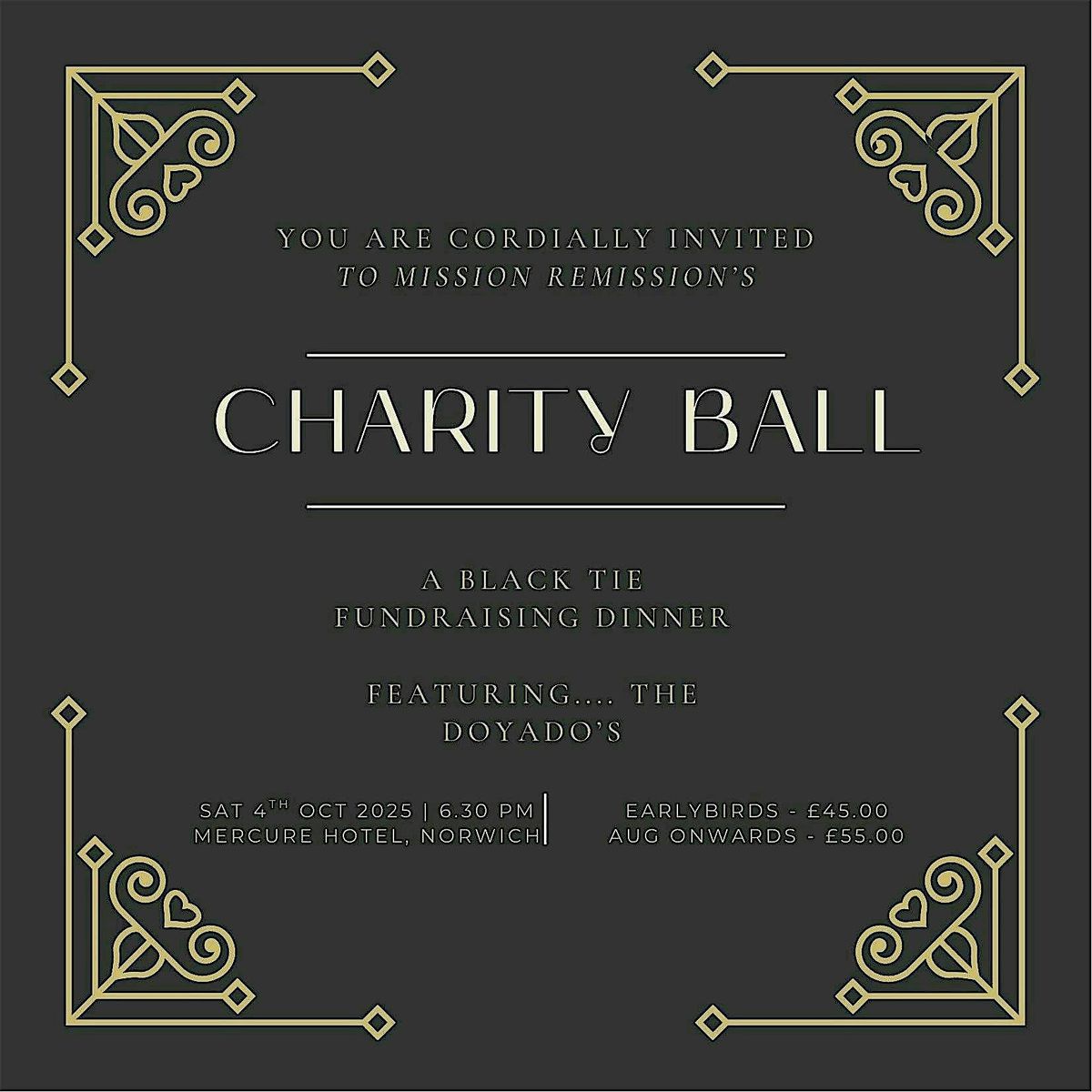 Mission Remission Charity Ball