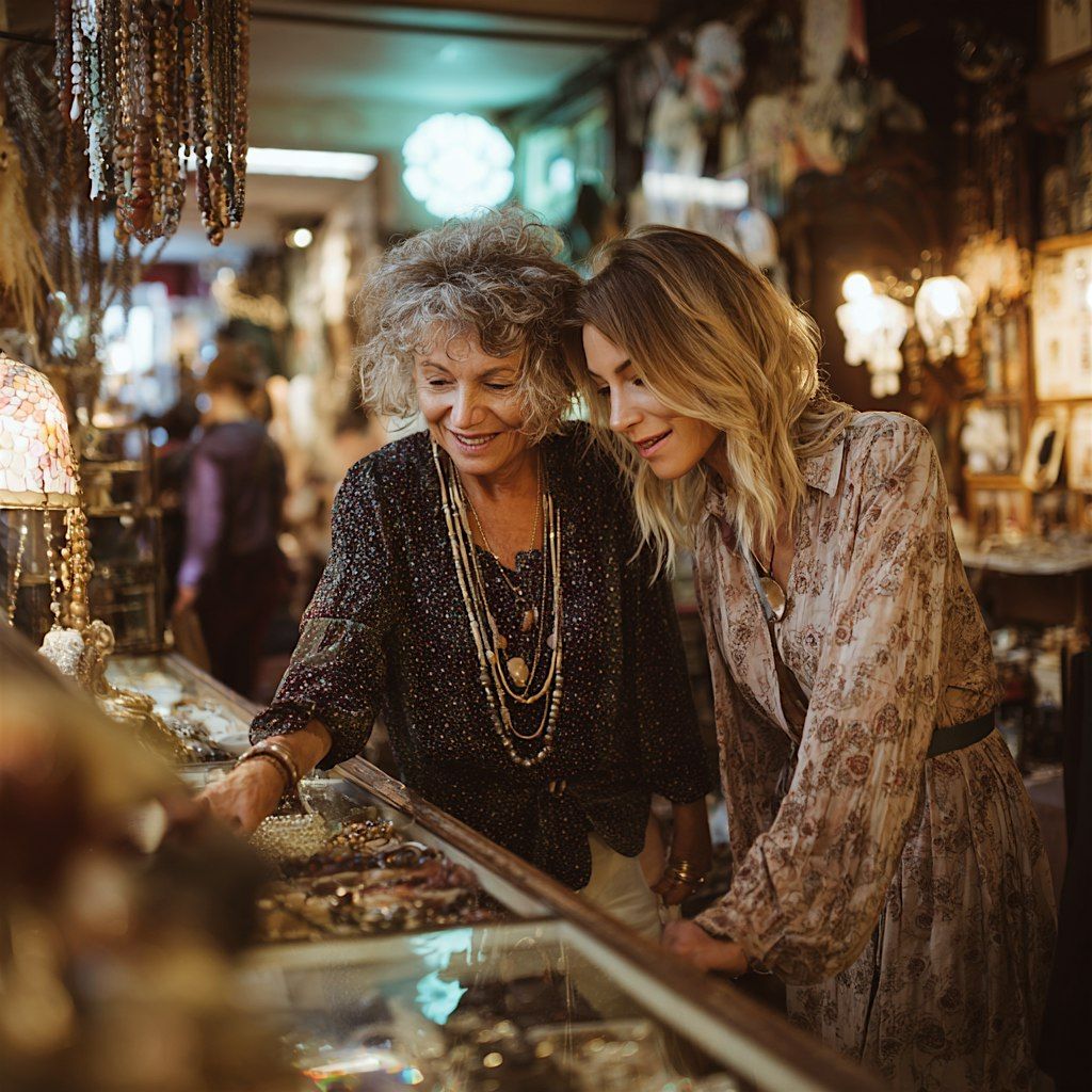 Vintage Shopping Experience with Refreshments