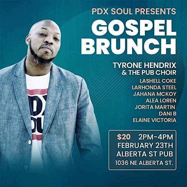 Gospel Brunch - Tyrone Hendrix & The Pub Choir