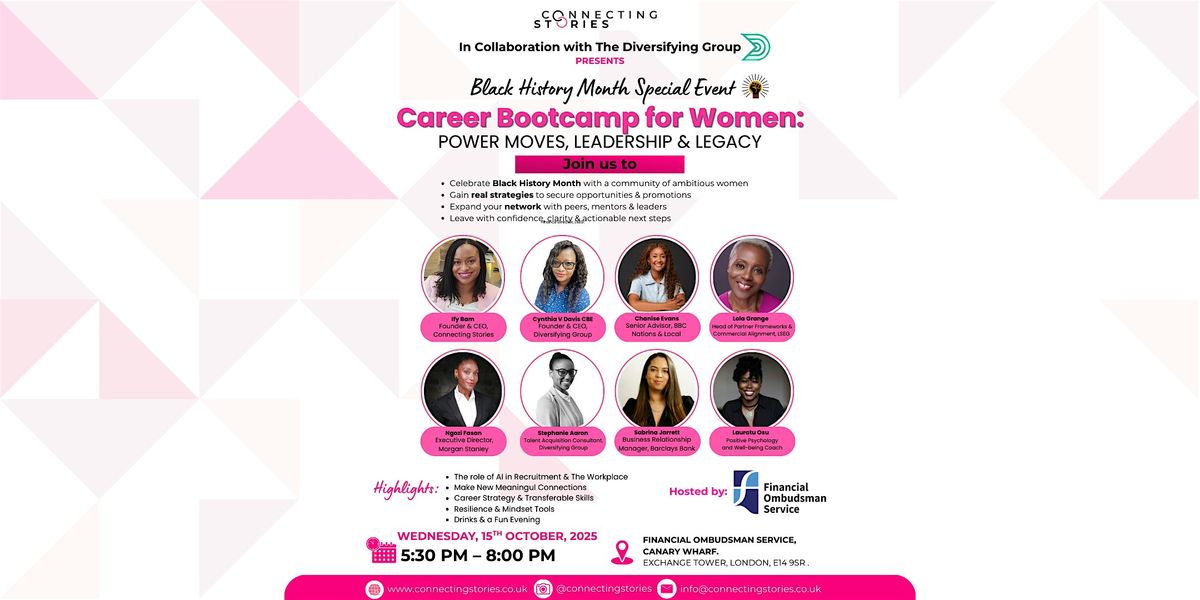 Career Bootcamp for Women: Power Moves, Leadership & Legacy