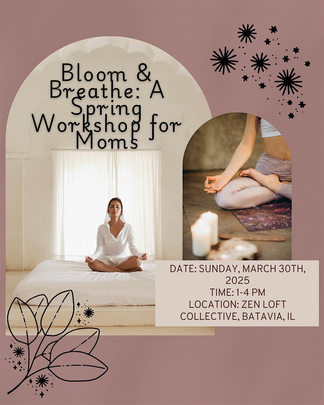 Bloom & Rise: A Spring Workshop for Women & Moms