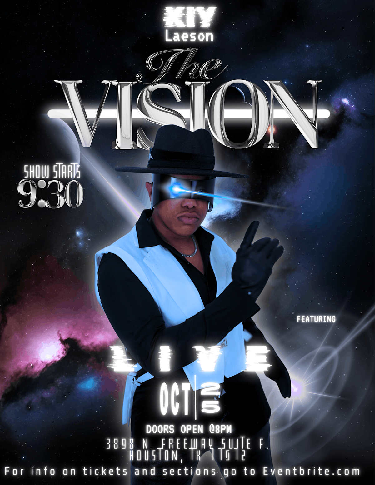 Kiy Laeson \u201cThe Vision\u201d LIVE