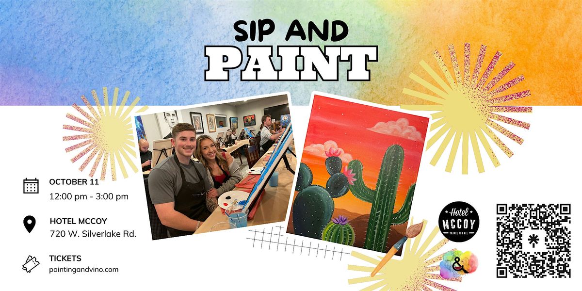Desert Vibes Paint and Sip at Hotel McCoy