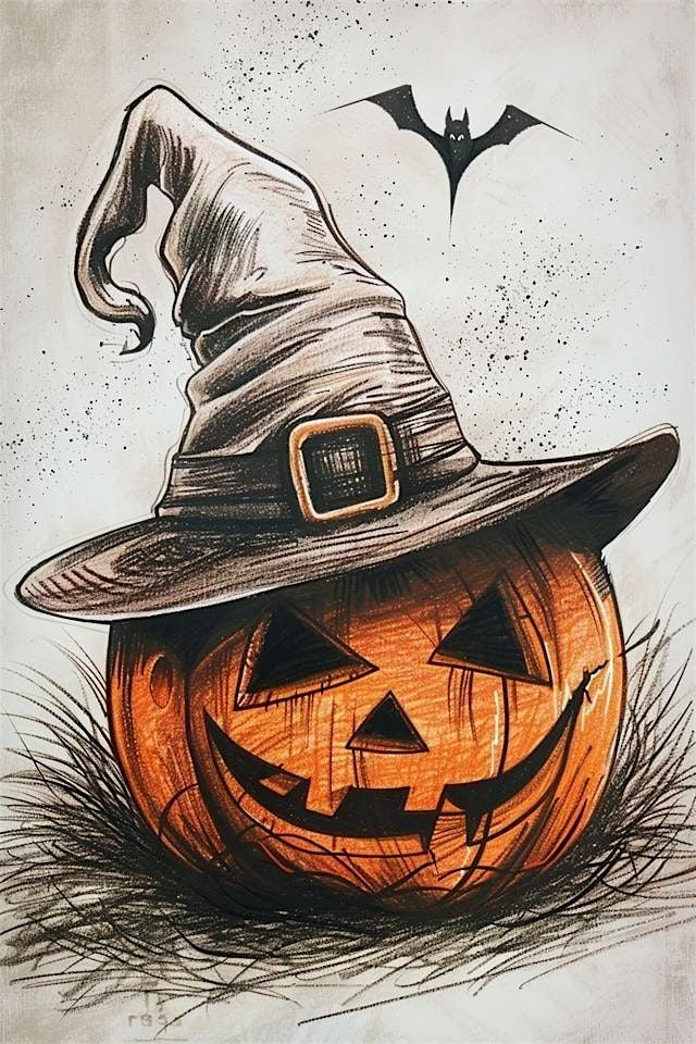 "Spooky Sketches" A Halloween Drawing Workshop