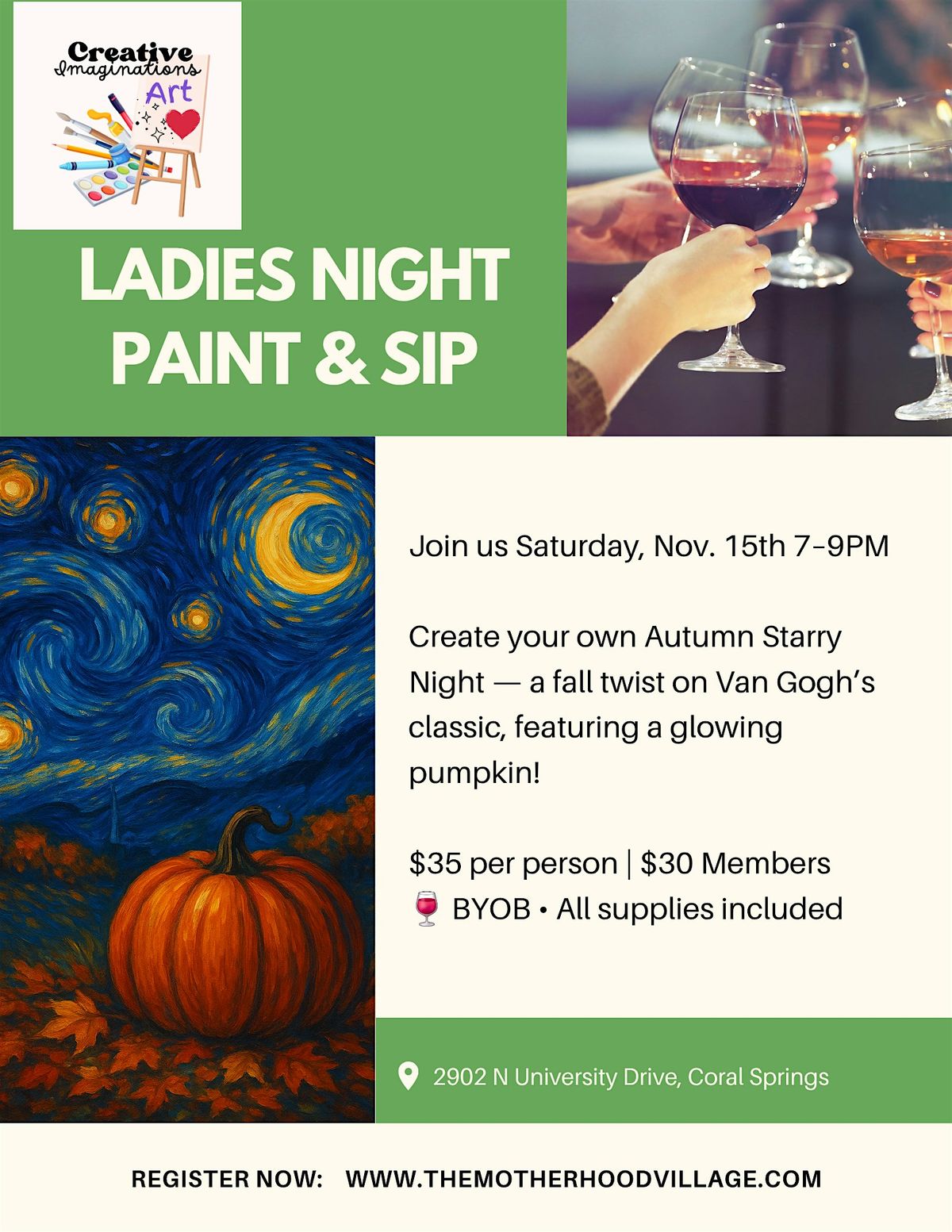 Ladies Night Paint & Sip