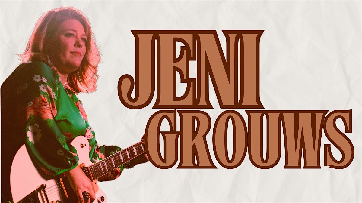 Live Music - Jeni Grouws