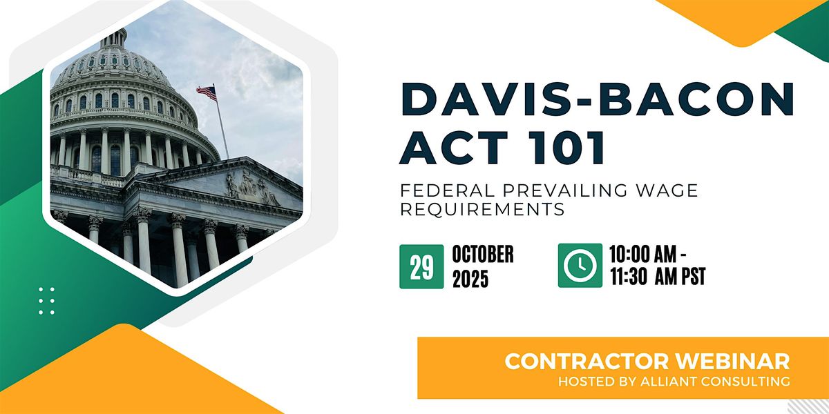 Davis-Bacon Act 101