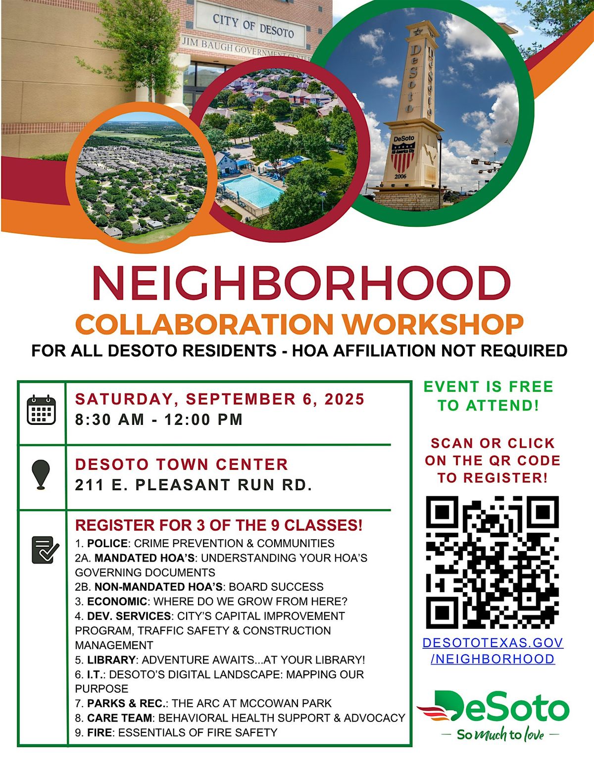 City of DeSoto Neighborhood Collaboration Workshop