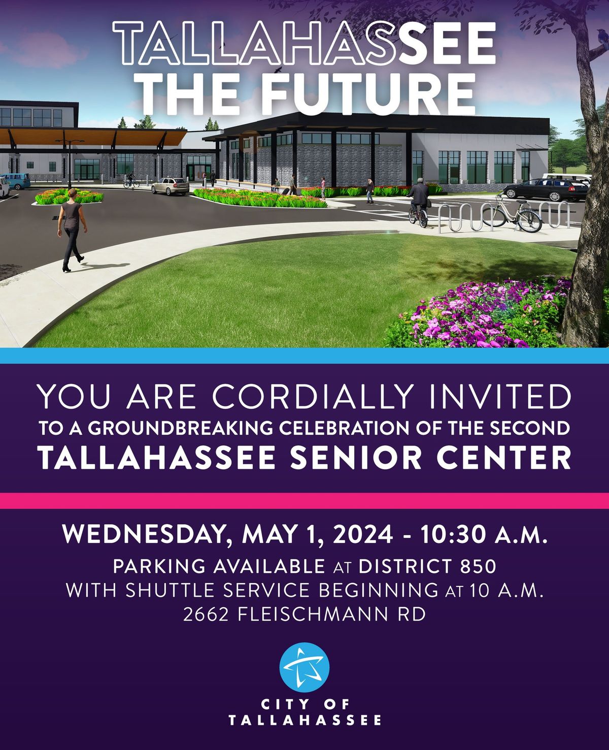 Groundbreaking for Tallahassee's Second Senior Center